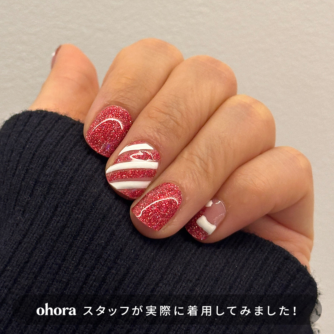 オーダーネイル★専用 N Santa Cane | セルフジェルネイルのohora公式 – ohora jp