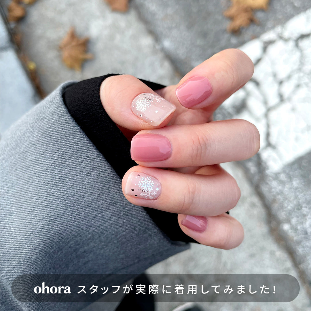 N Pink Snow | セルフジェルネイルのohora公式 – ohora jp