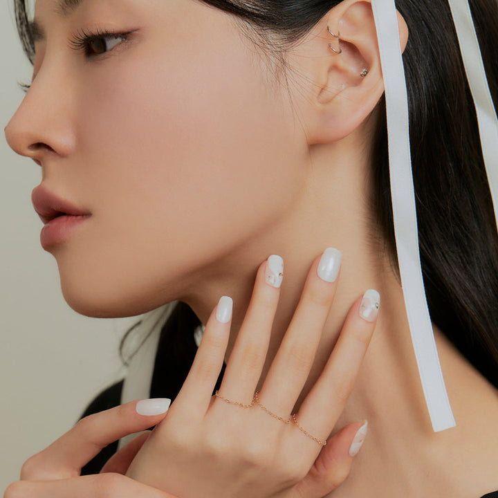 yogurtnail BALLERINA【バレリーナ】フラッシュ 8本 セット Yogurt Nail Korea Ballerina Reflective Glitter Collection
