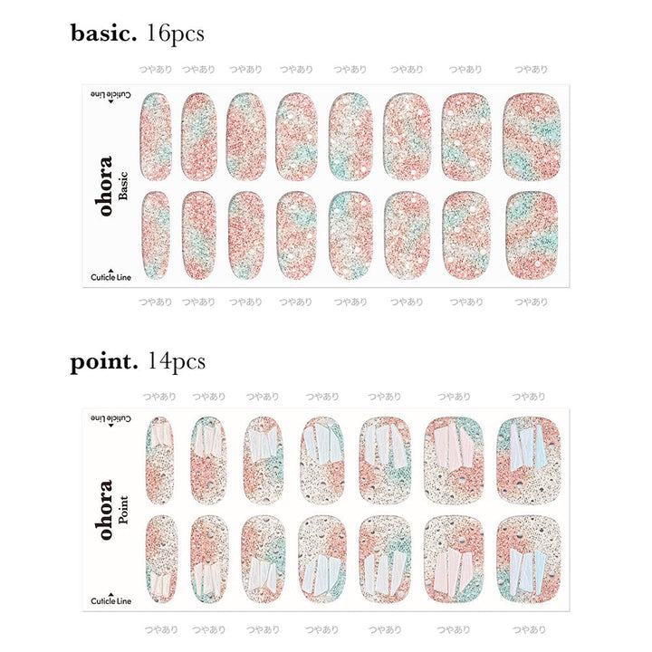 ohora 未使用&使用済 ネイルシールセット 楽天市場】【公式】N Juliet：NB-021 ohora gelnails nail