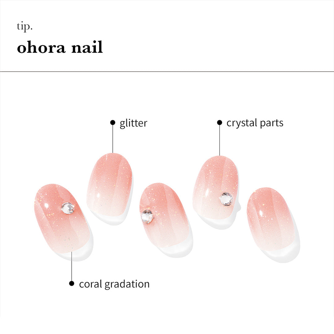 ohora｜ジェルネイルシール6種（未使用） 楽天市場】【公式】N Milky Lace：NP-035-J/ ohora gelnails